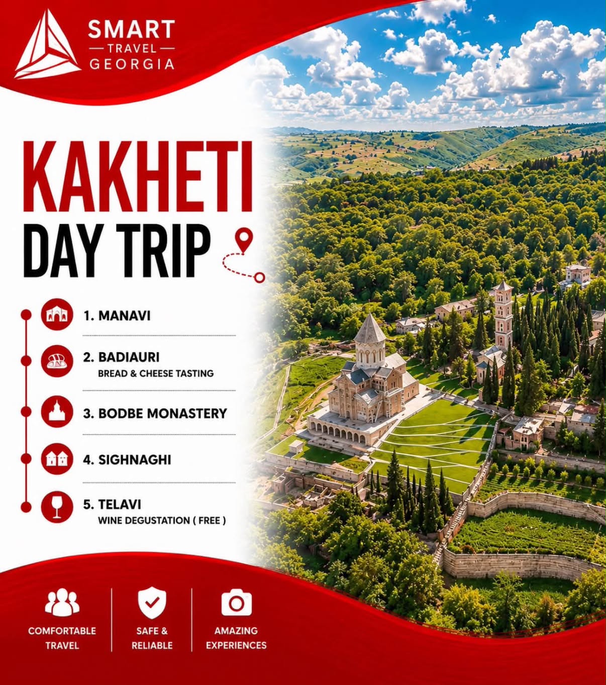 Kakheti day trip poster